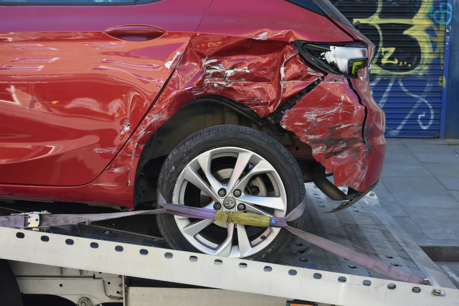 Car Accident Tow Truck
