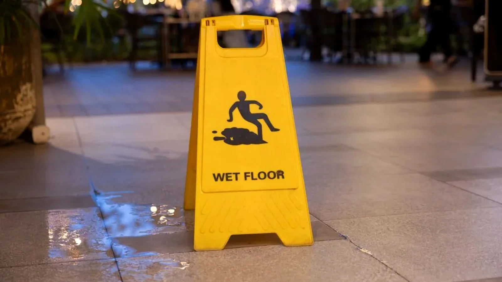 Trip and fall hazard notice record review